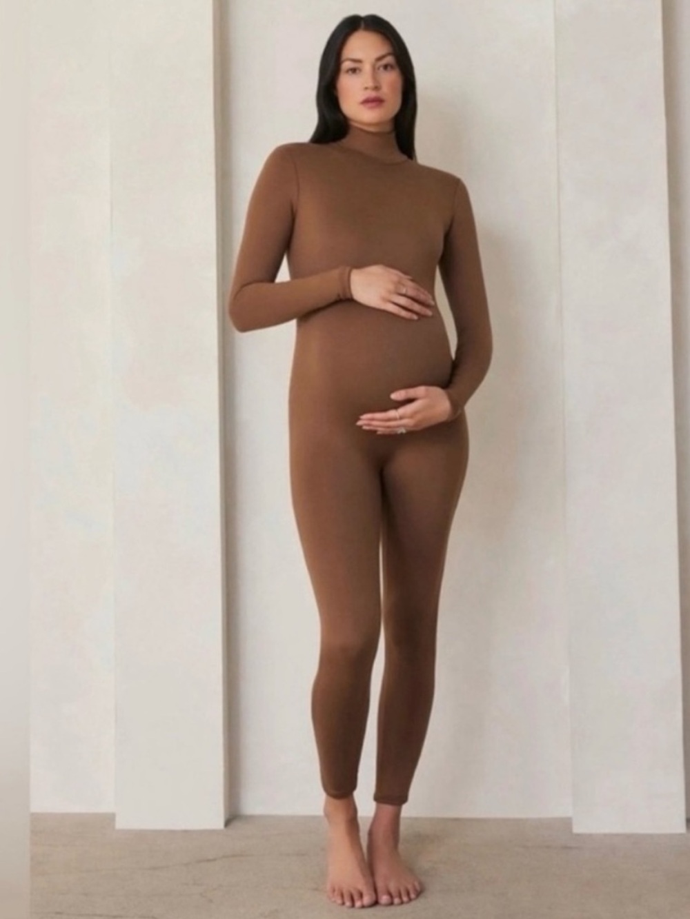The Penelope Jumpsuit in Mocha